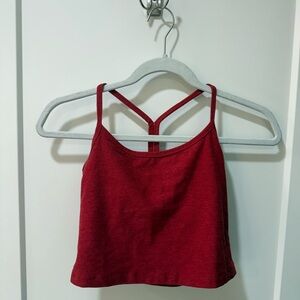 Beyond Yoga Spacedye Slim Tank in Red